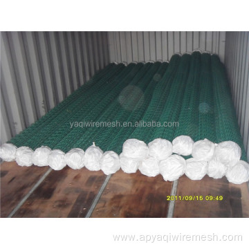 9 Gauge galvanized Diamond Hole chain link fence